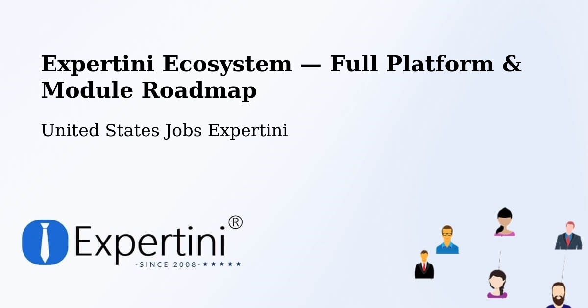 Expertini Ecosystem — Full Platform & Module Roadmap – Plainville
